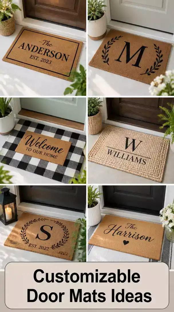 Our Picks for Customizable Door Mats