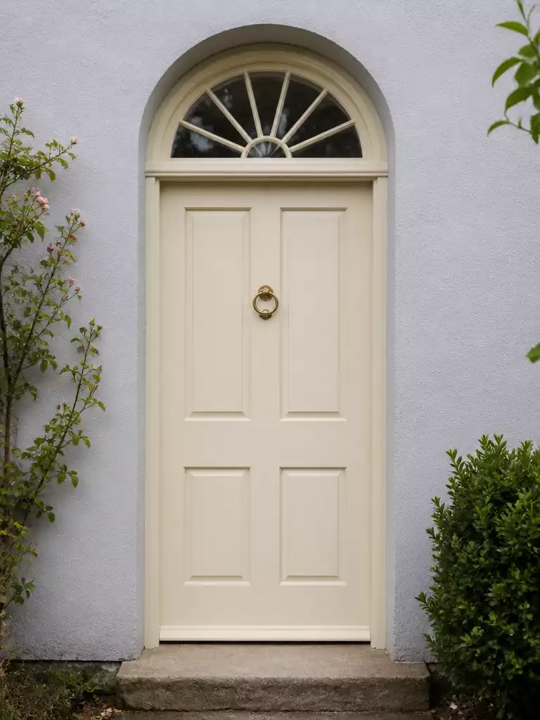 Half Round Window Door