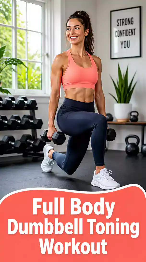 Full Body Dumbbell Toning Workout That Targets Every Muscle at Once