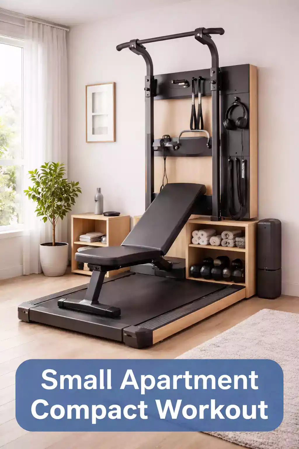 Compact Multifunctional Workout Stations