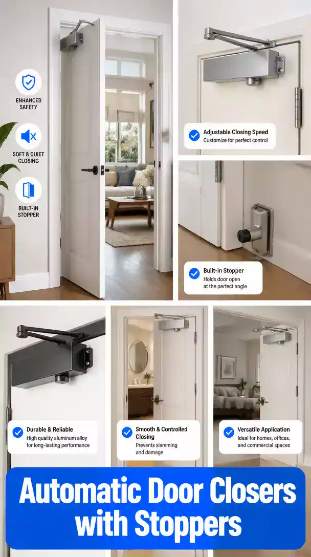 Best Automatic Door Closers with Stoppers