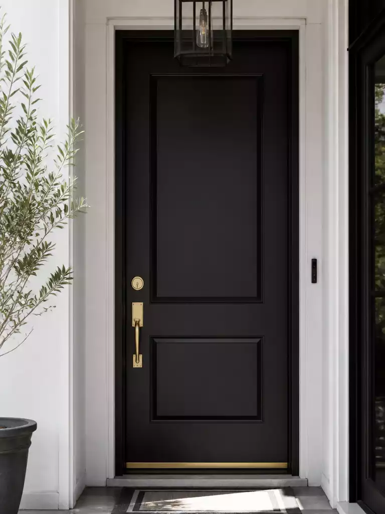 Satin Brass for Modern Restraint