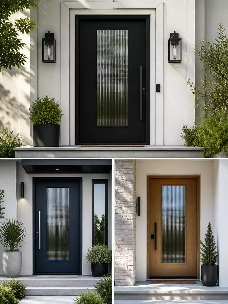 Reeded Glass
