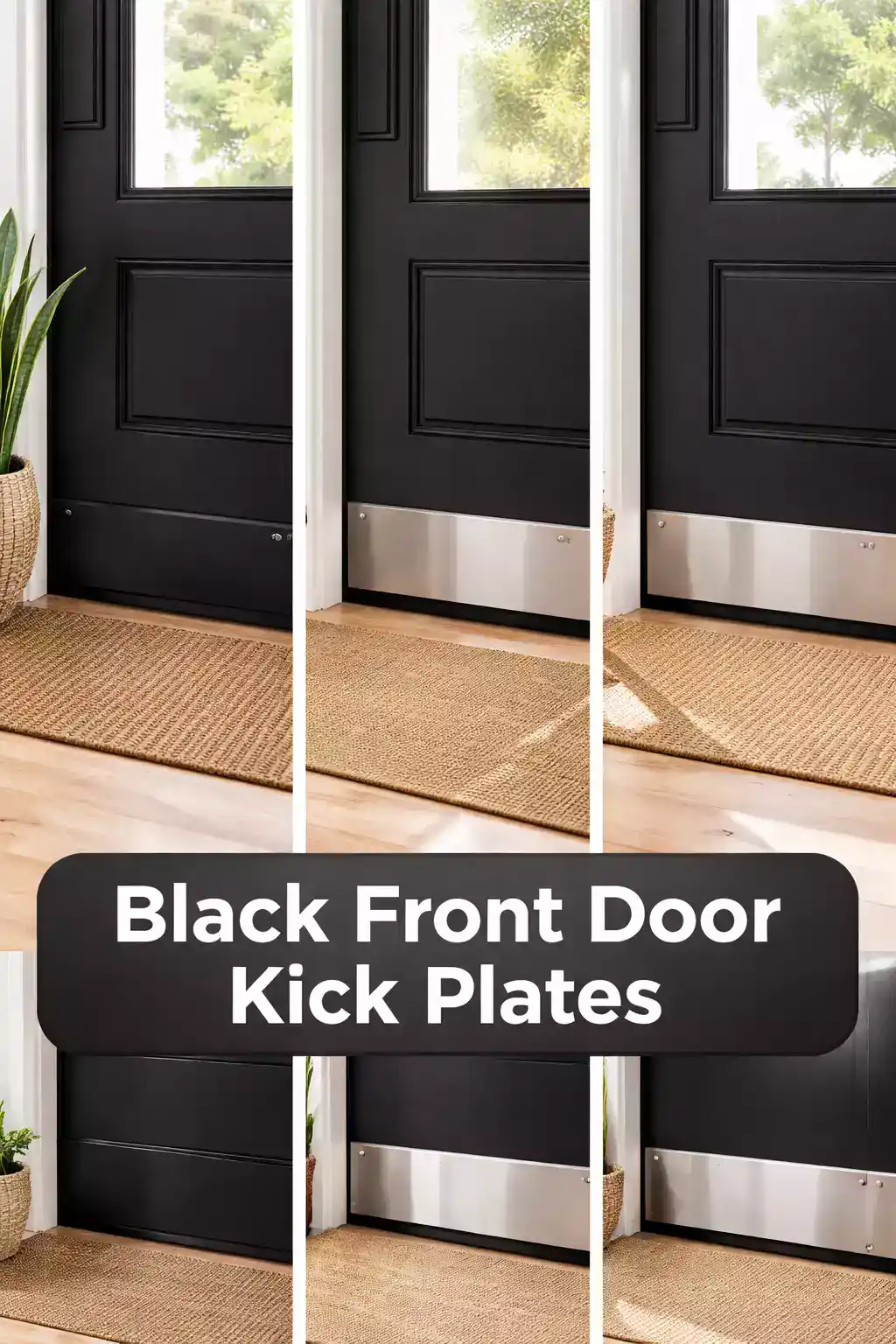 Recommended for Door Kick Plates and Protection