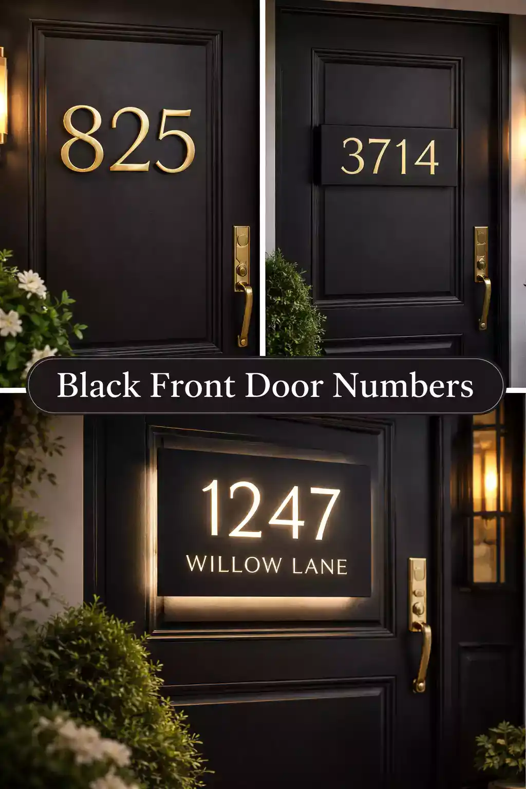 Best Door Numbers and Address Plaques
