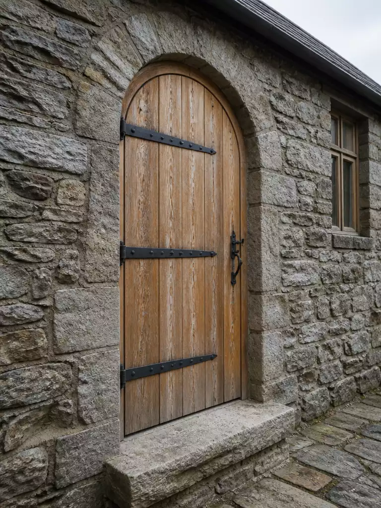 Arched Plank & Batten