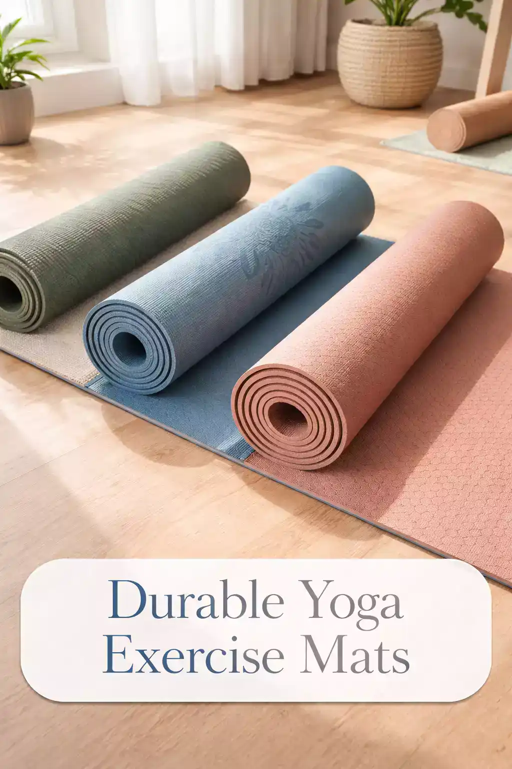Durable Yoga and Exercise Mats for All-Purpose Workouts