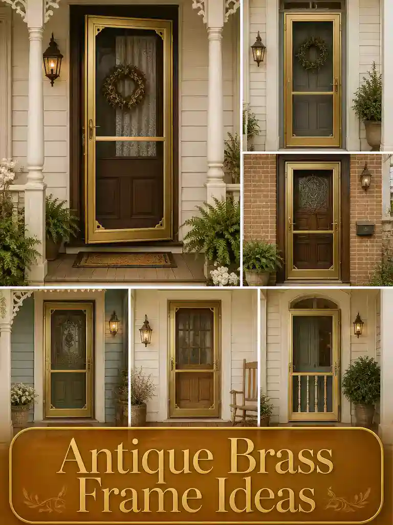 Antique Brass Frame