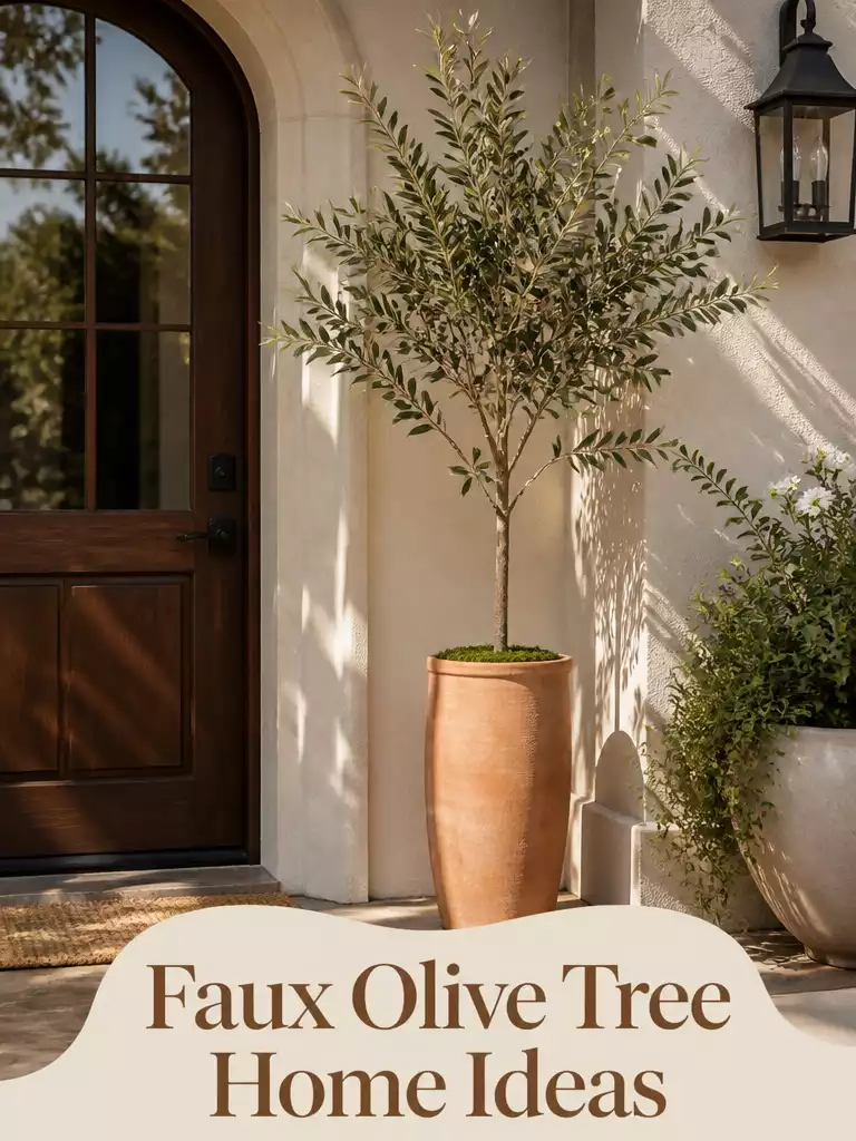 Faux Olive Tree