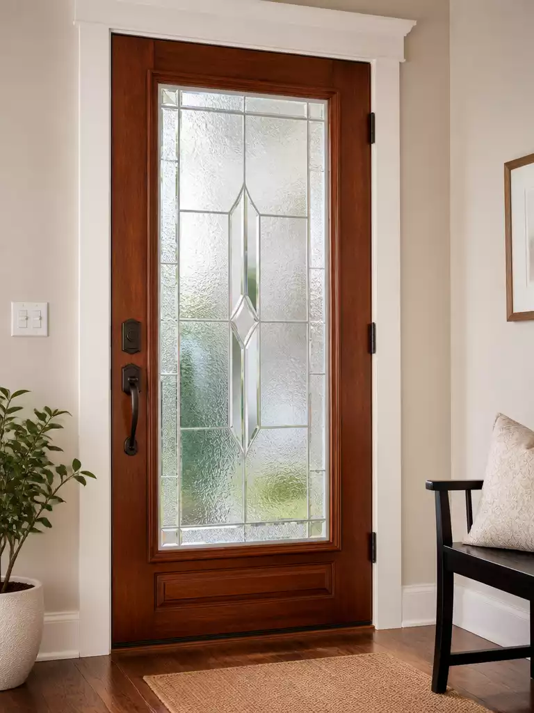 Beveled Privacy Glass