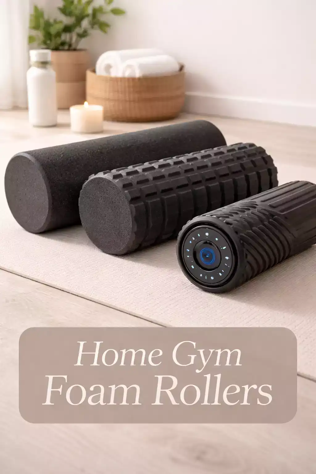 High-Density Foam Rollers for Recovery and Mobility