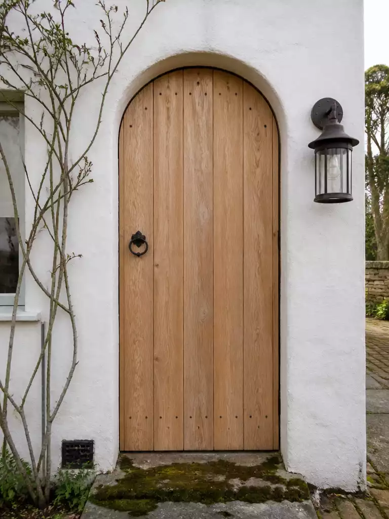 Arched Plank and Batten