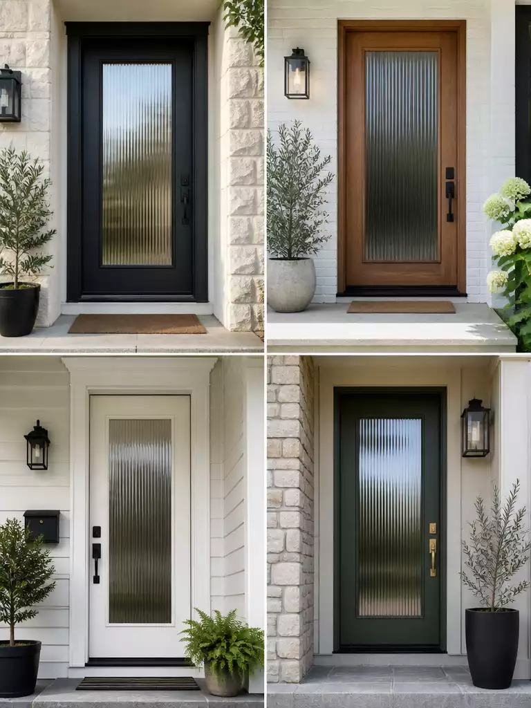 Reeded Glass