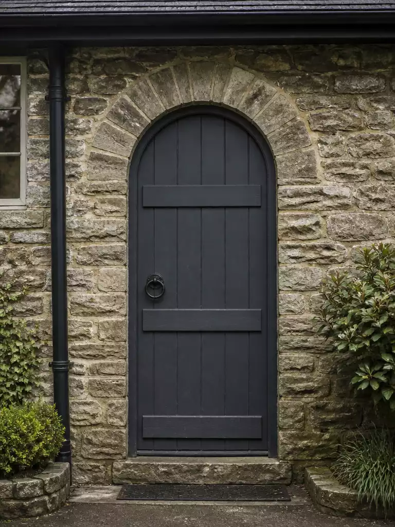 Arched Plank and Batten