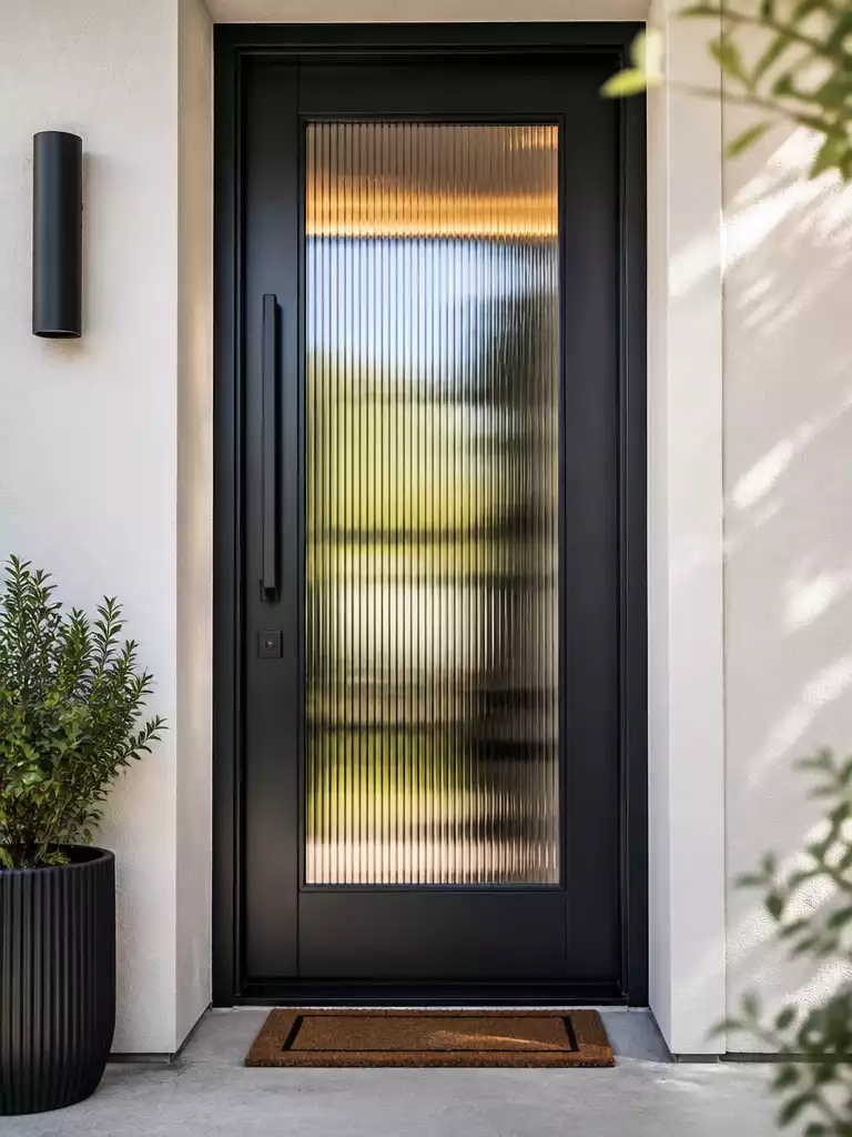 Reeded Glass