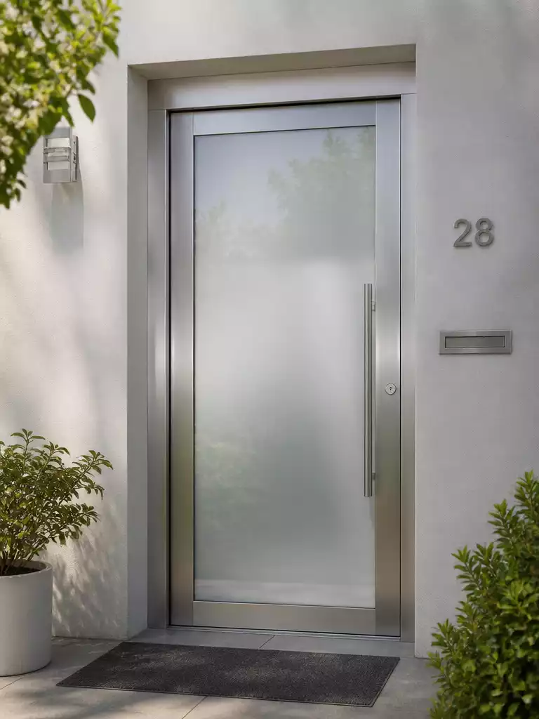 Sandblasted Glass