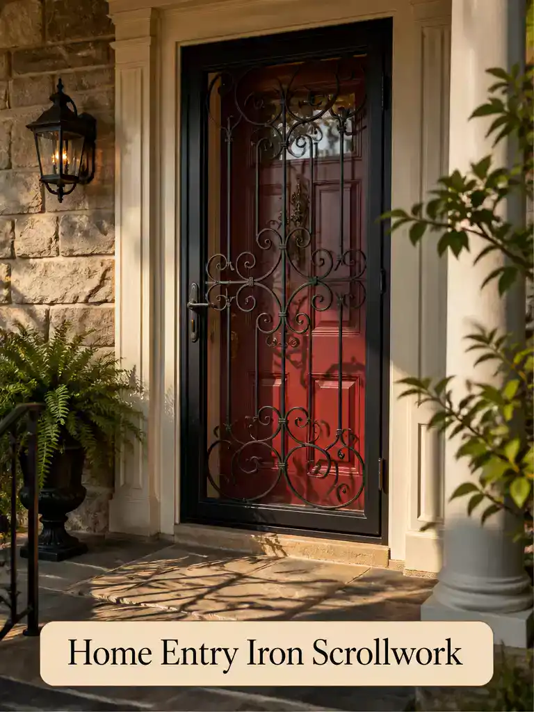 Iron Scrollwork