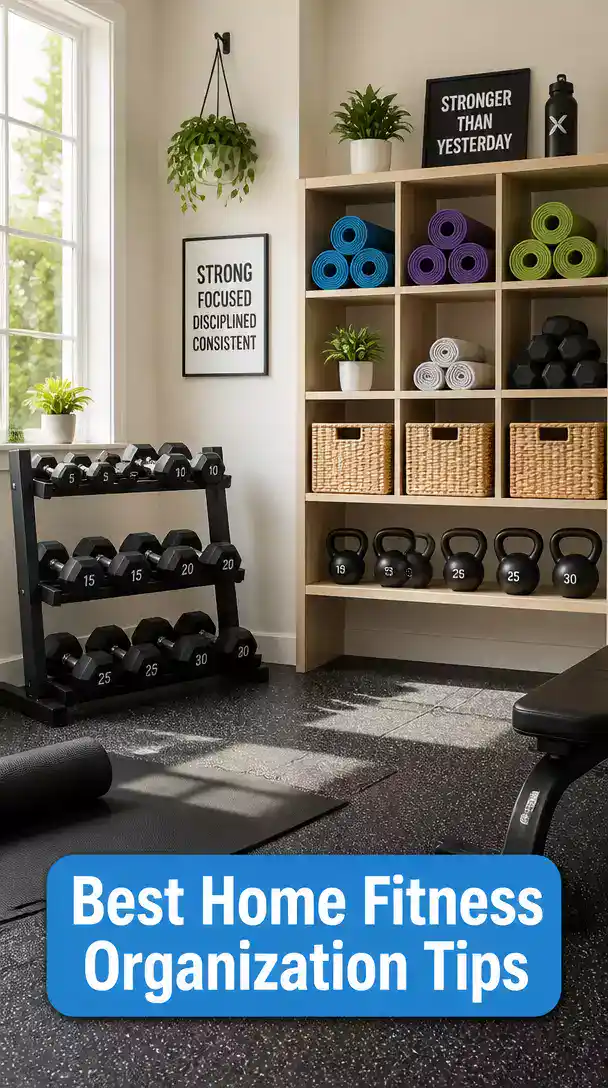 Best Products for Home Fitness Organization