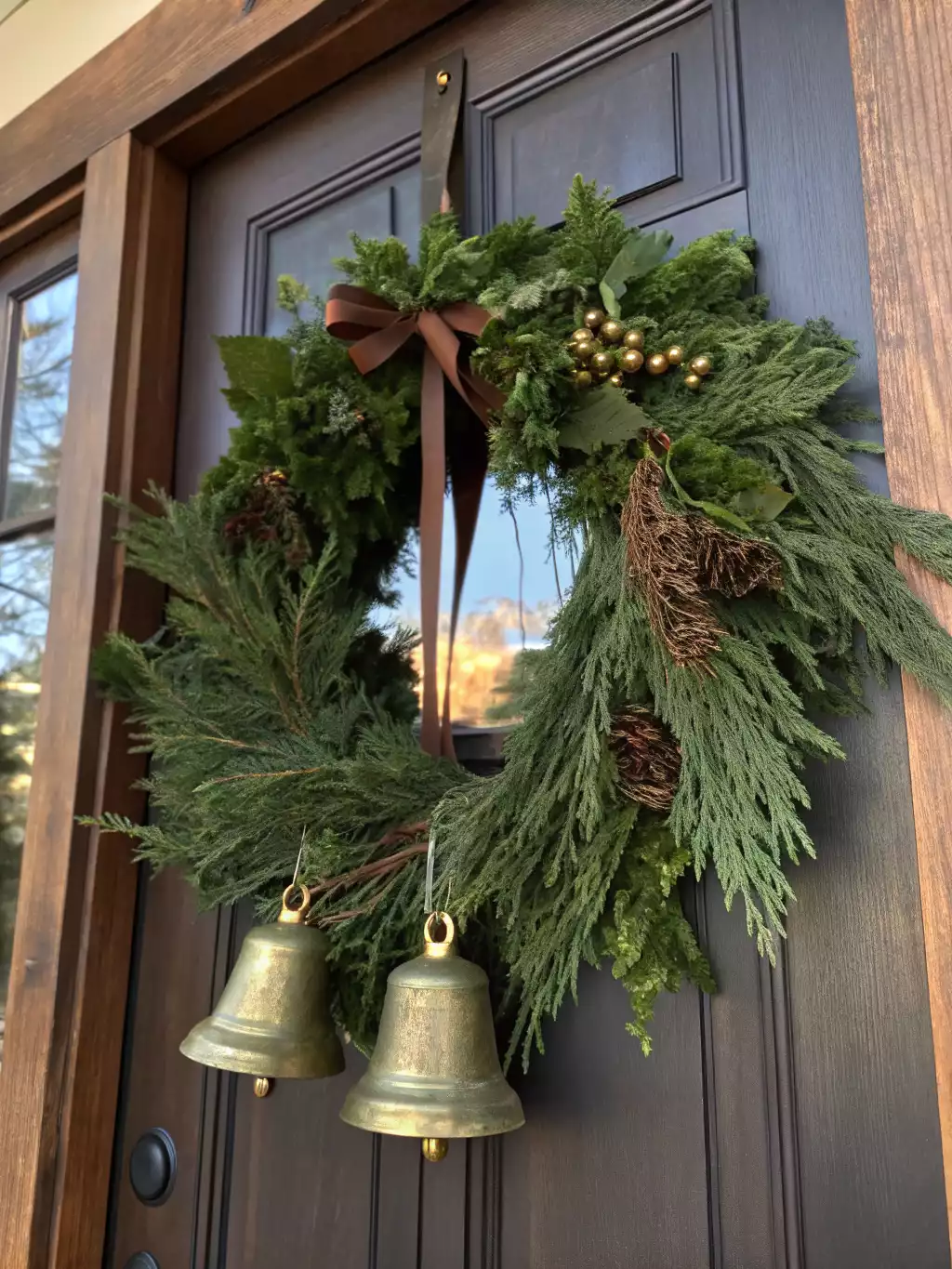 Brass Bells Wreath