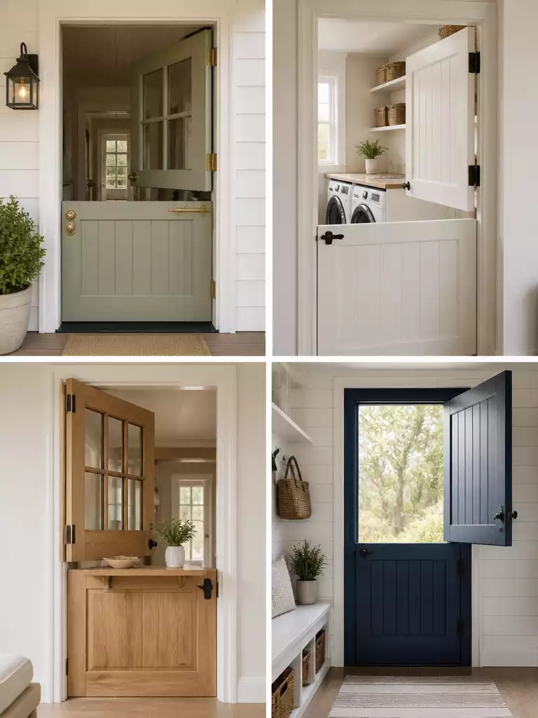 Dutch Doors For Charm