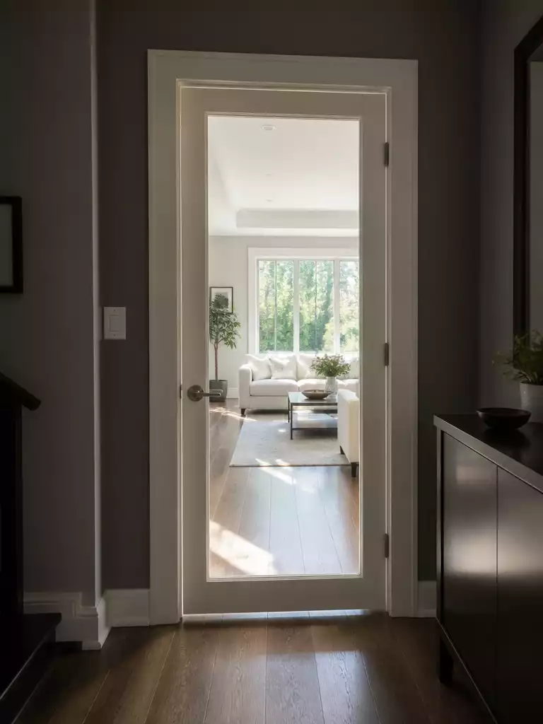Full Light Glass Panel