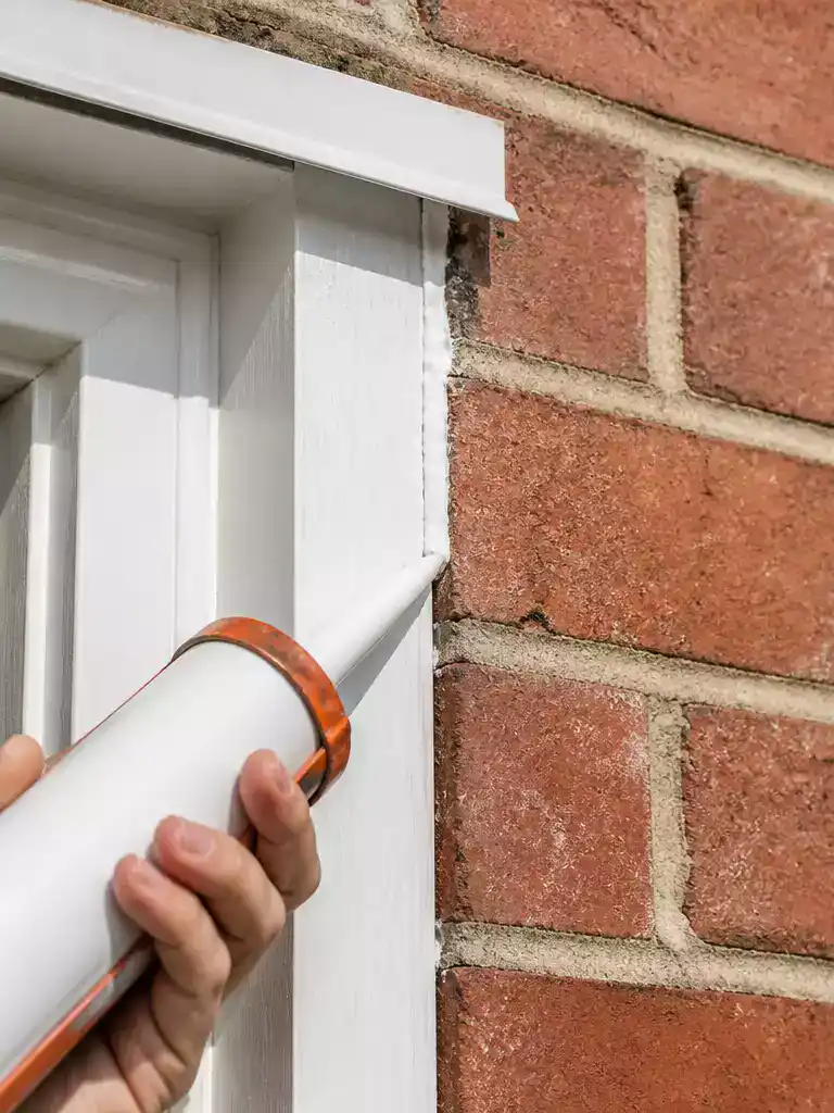 Caulk Around the Frame