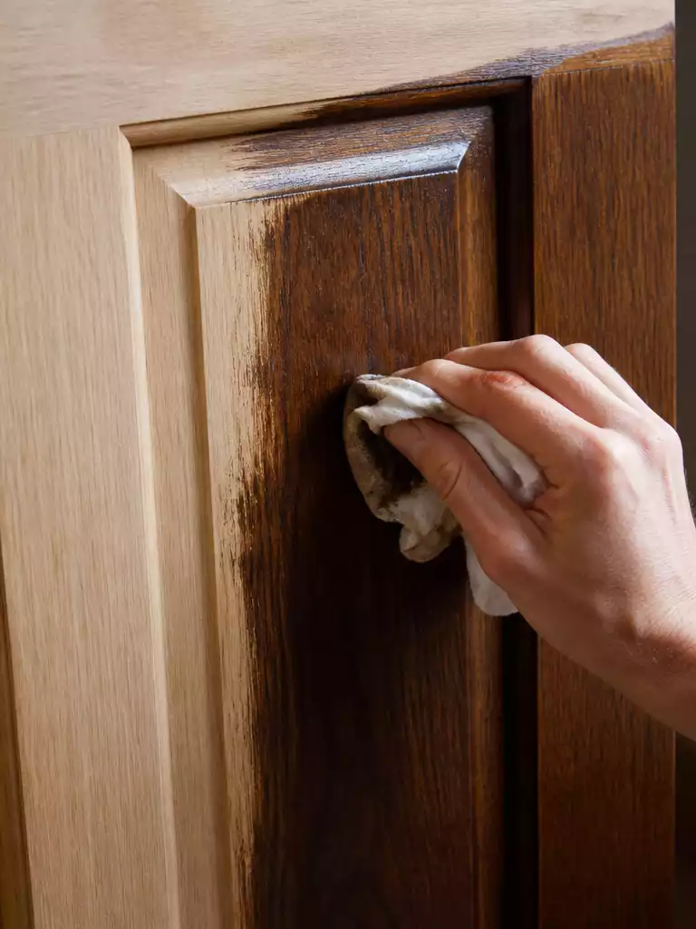 Stain or Paint the Door