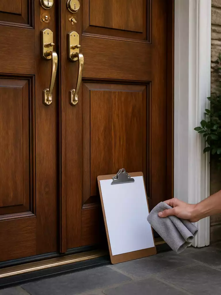 Maintenance Schedule: The Ounce of Prevention Log for Wood Doors