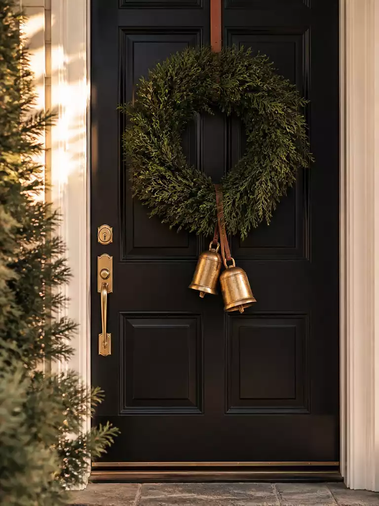 Brass Bells Wreath