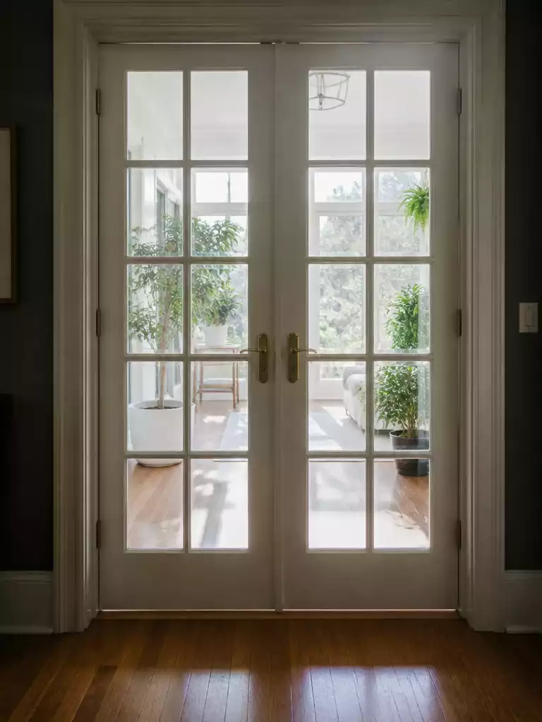 French Glass Double Doors