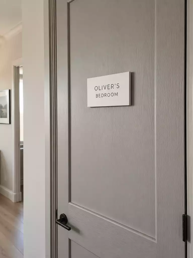 Bedroom Door Name Plaques
