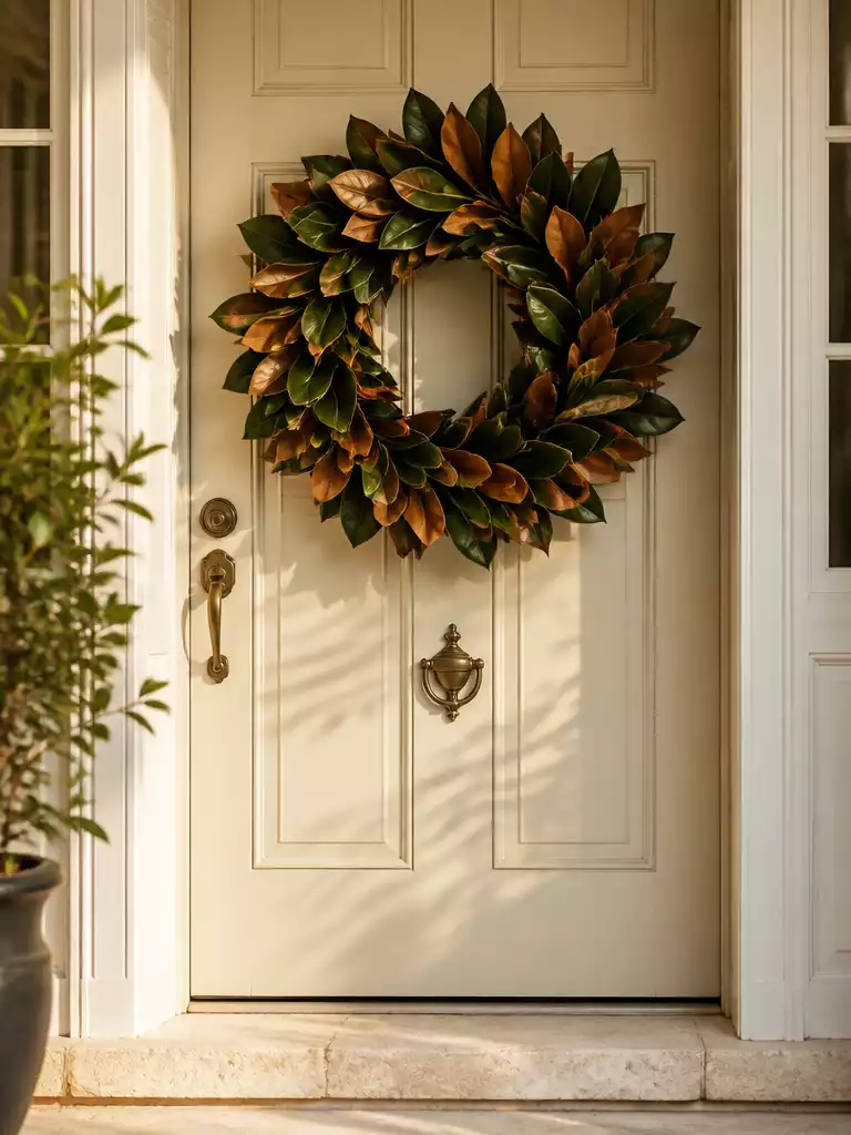 Magnolia Leaf Wreath