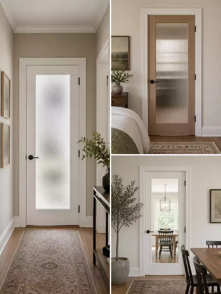 Glass Panel Interior Doors