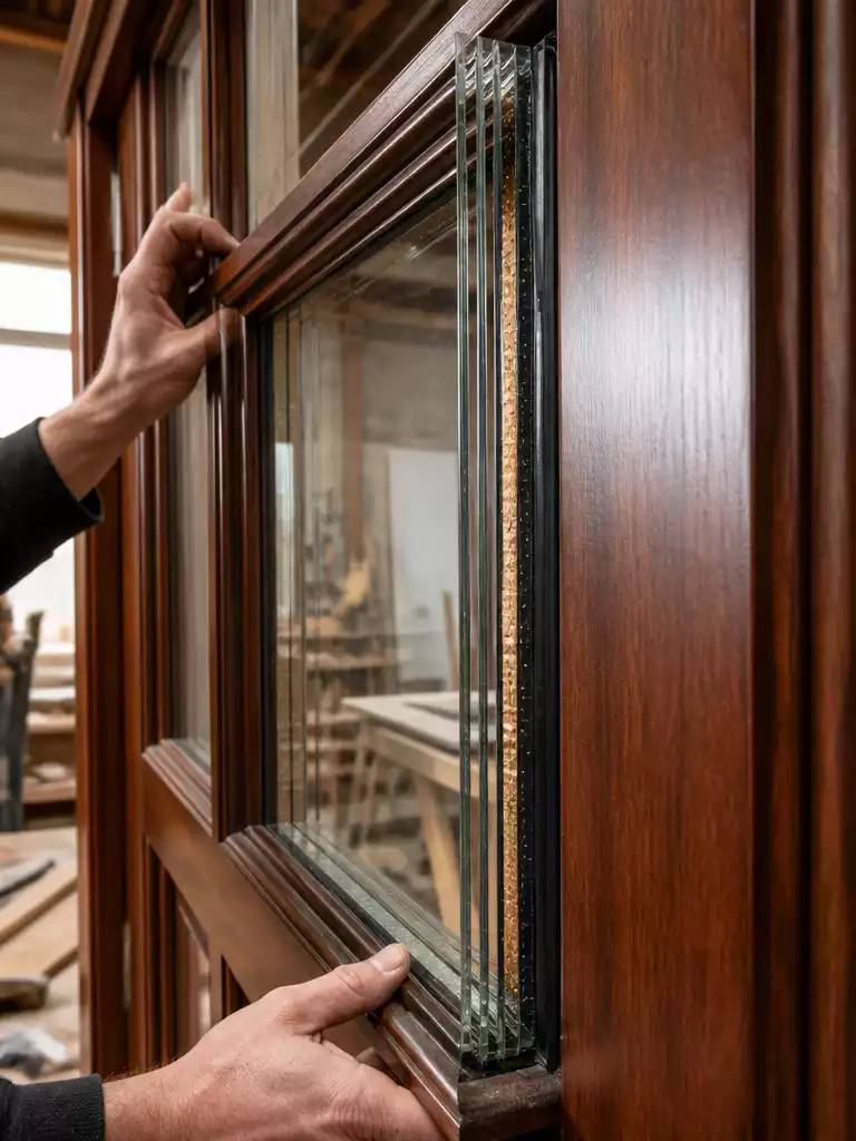 Choosing Energy Efficient Insulated Glass for Wooden Double Front Doors