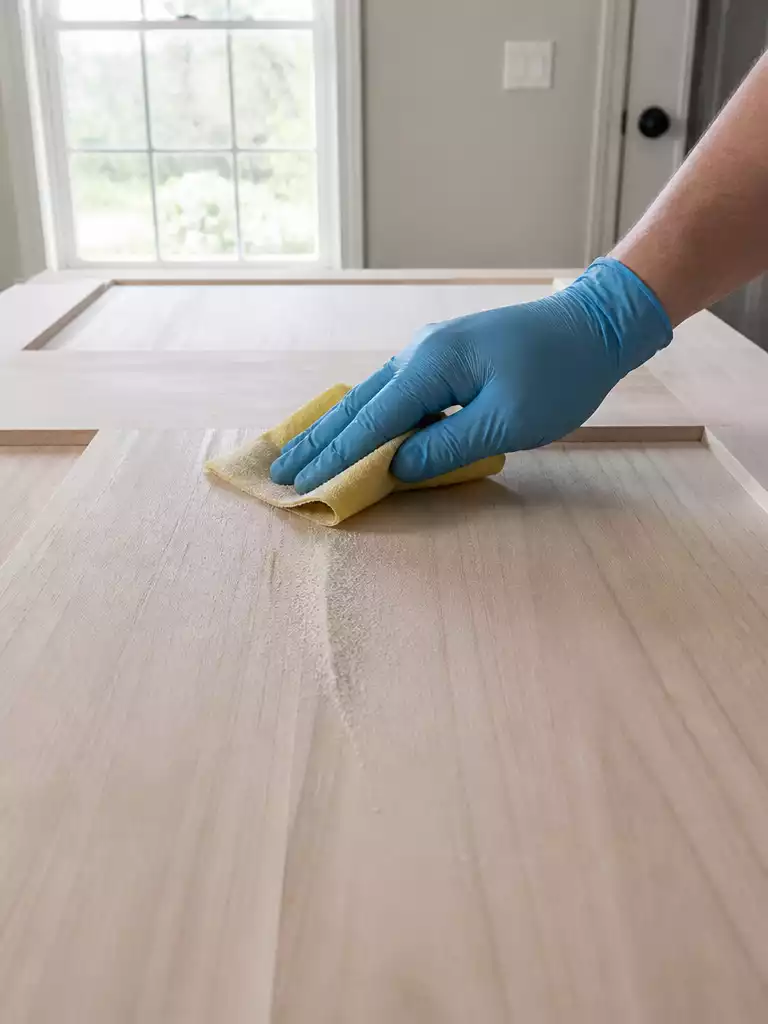 Clean Off All Dust and Residue
