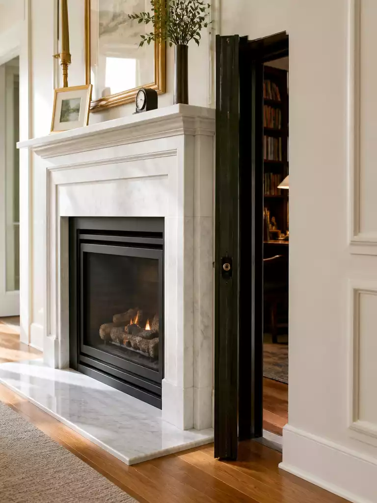 Fireplace Hidden Passage