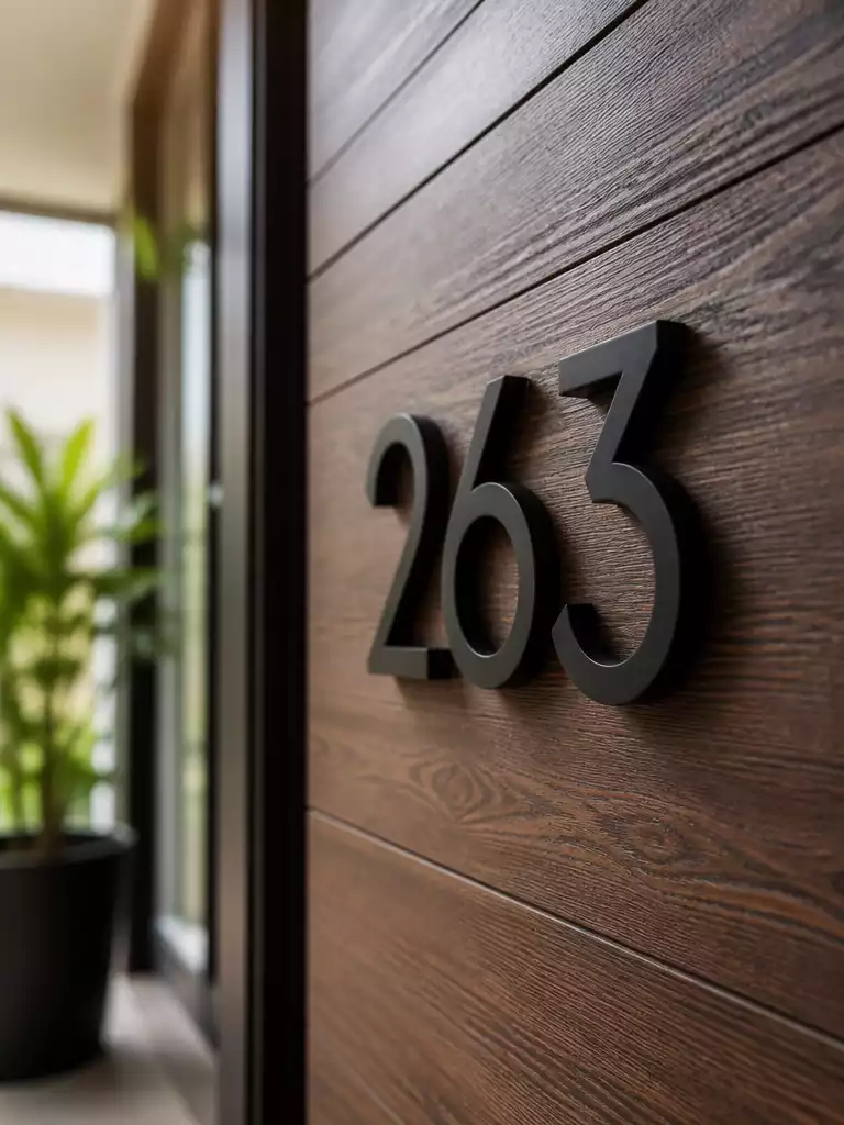 Decorative House Numbers