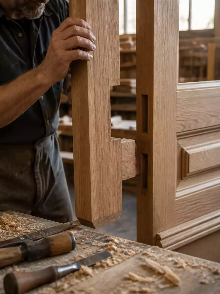 Joinery and Construction: The Mortise-and-Tenon Standard