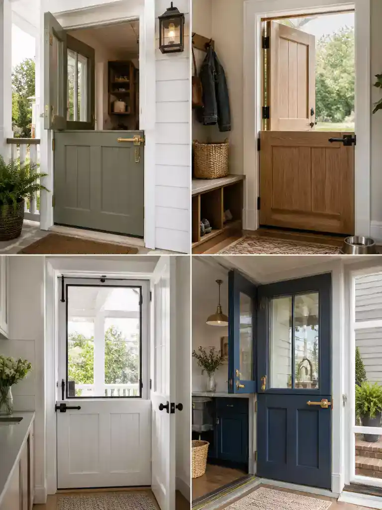 Dutch Doors For Charm
