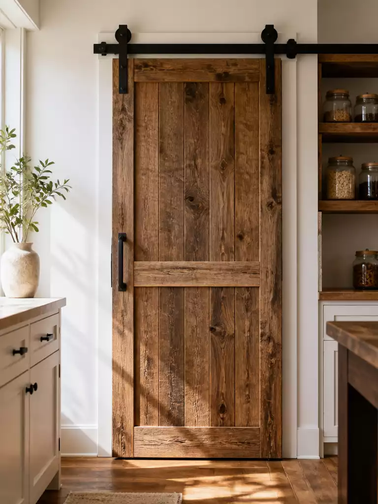 Rustic Pantry Door