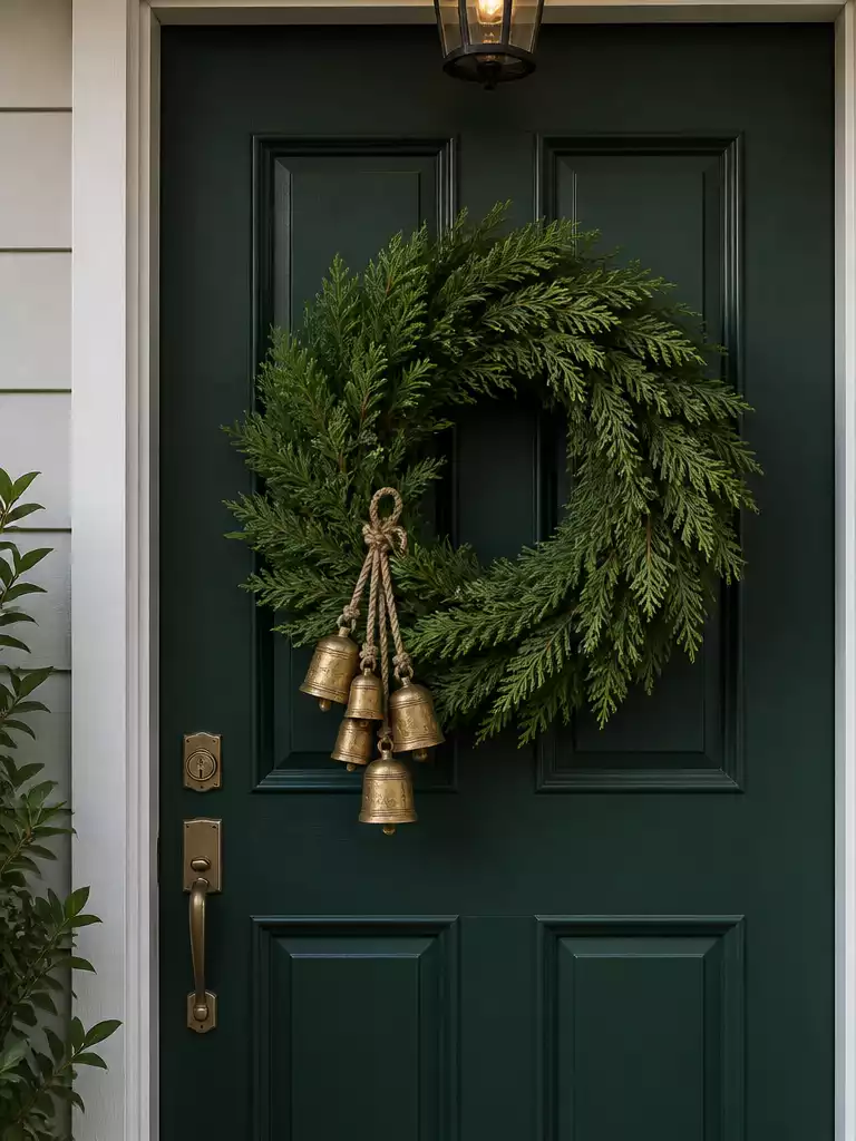 Brass Bells Wreath