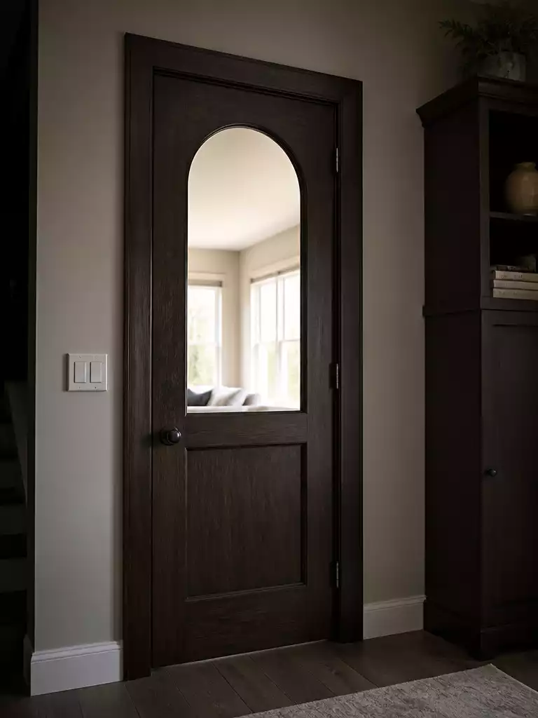 Arched Glass Top