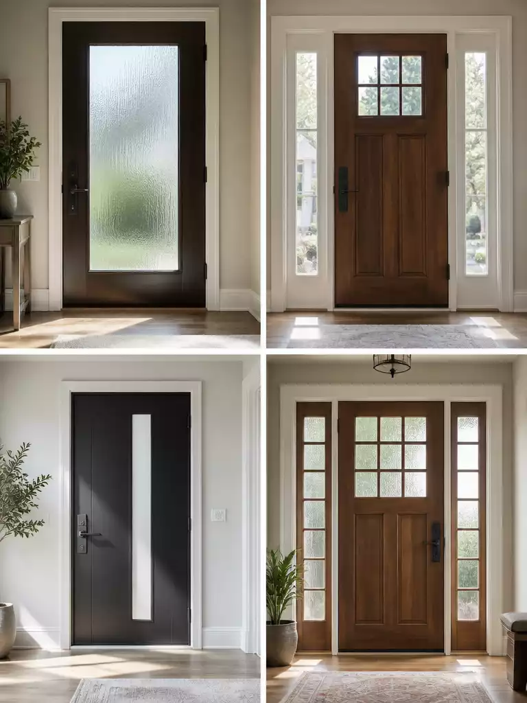 Glass and Sidelight Choices