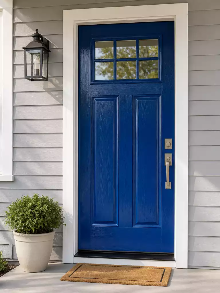 Bold Front Door Color