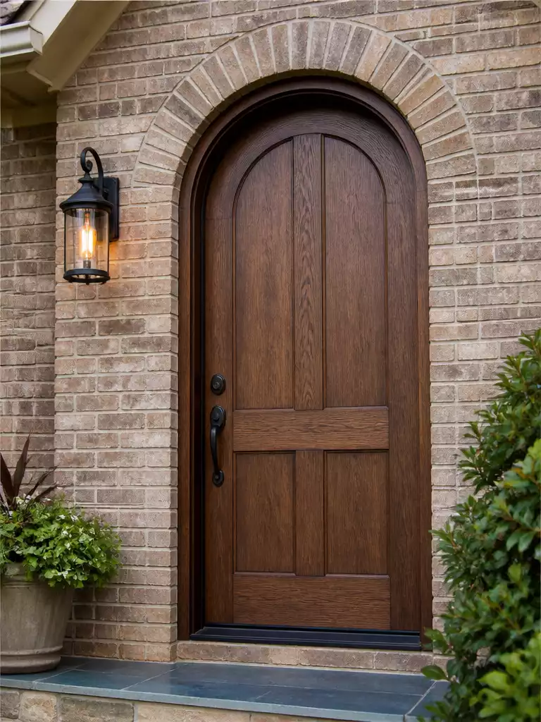Arched Top Door