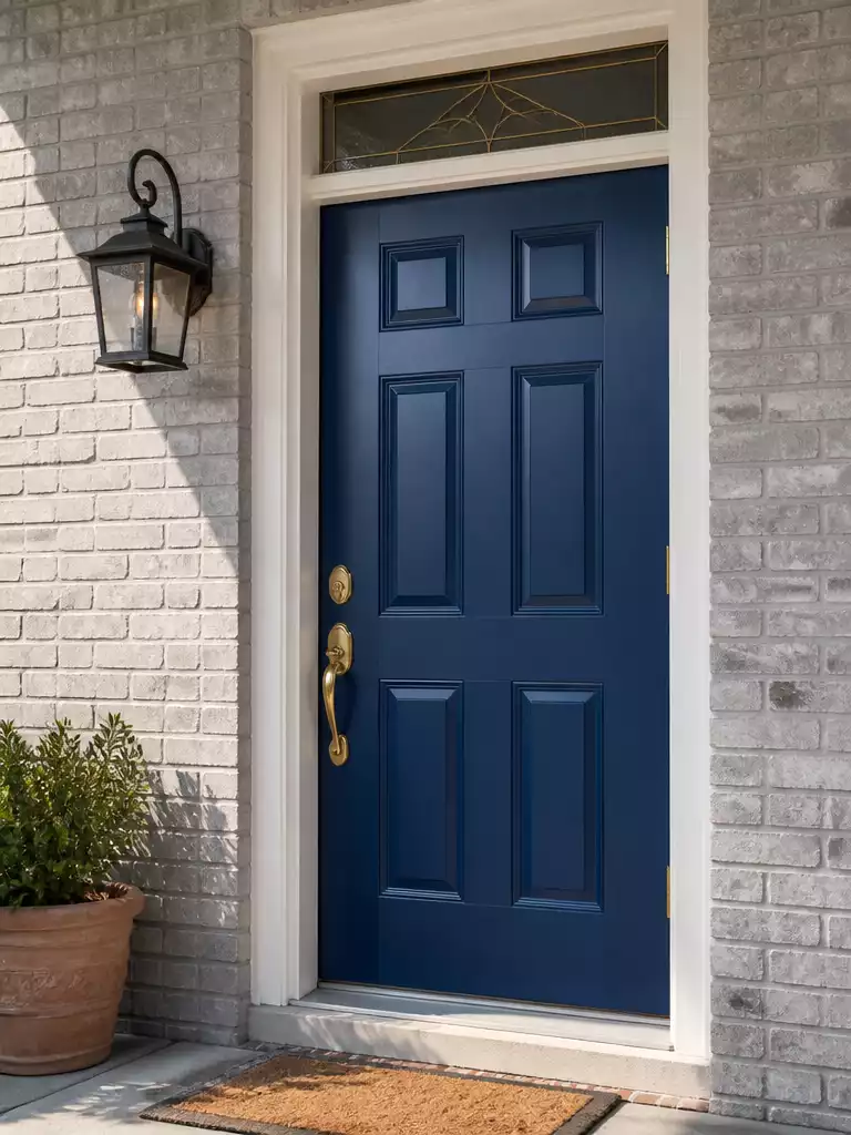Bold Front Door Color