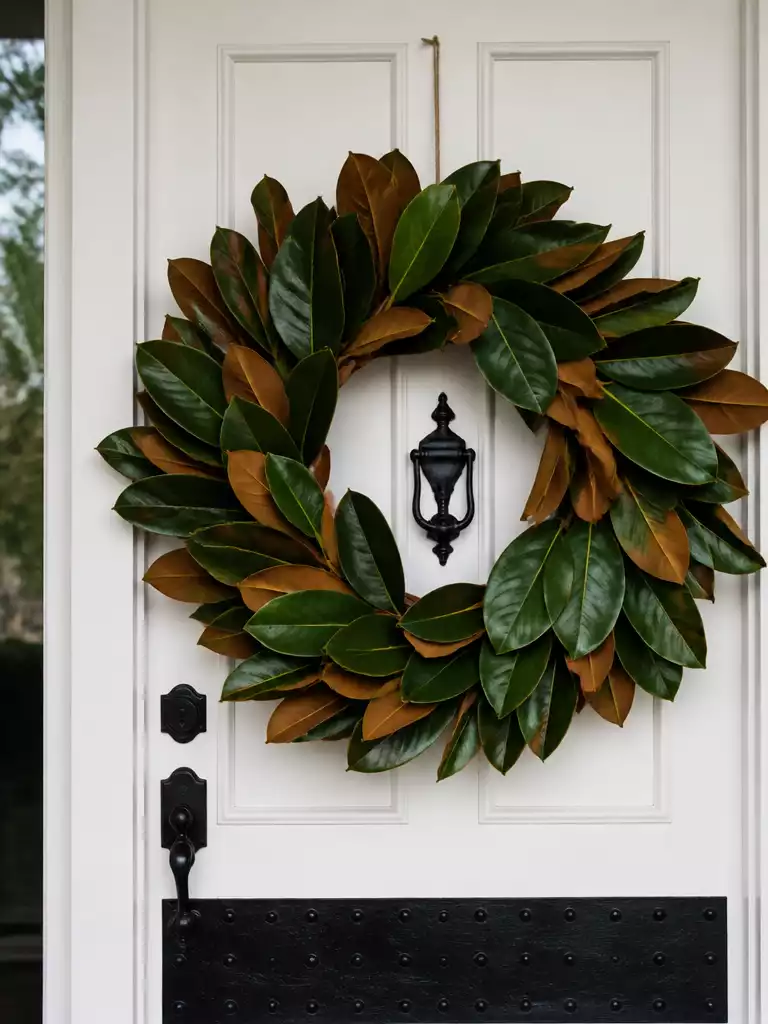 Magnolia Leaf Wreath