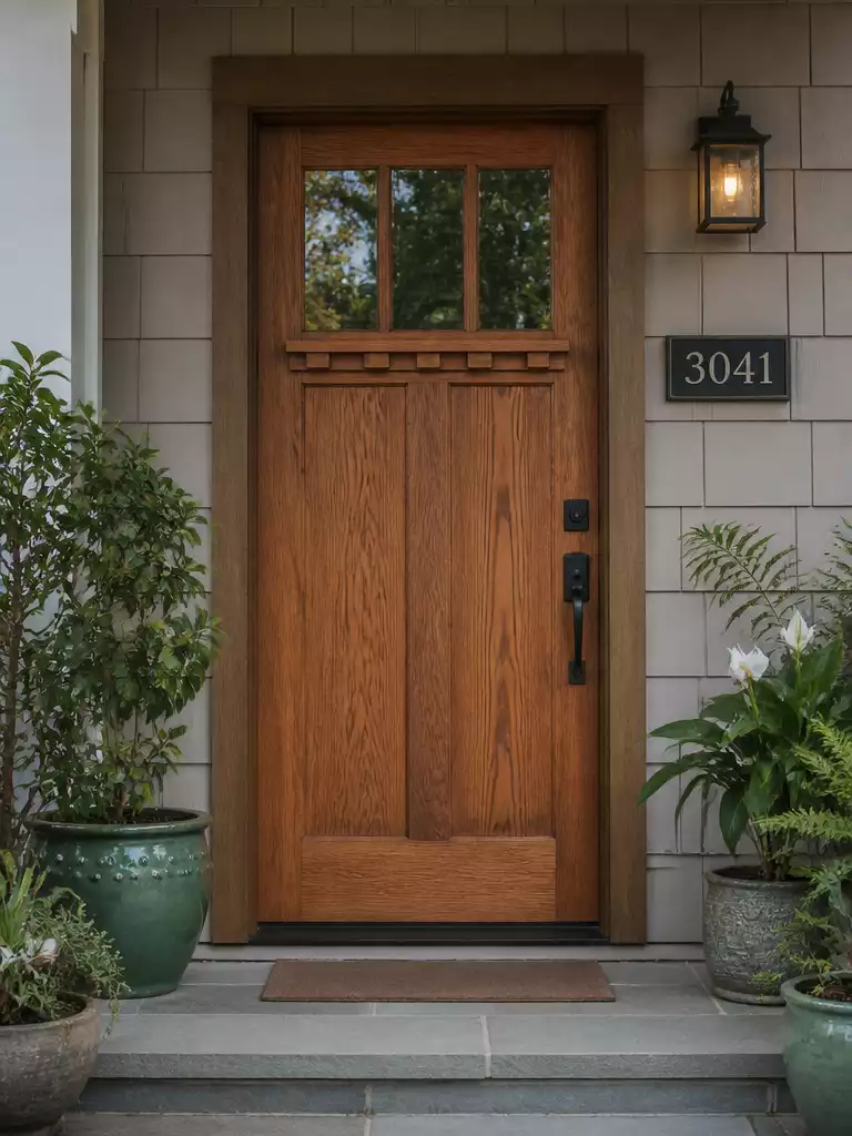 Craftsman Style Door
