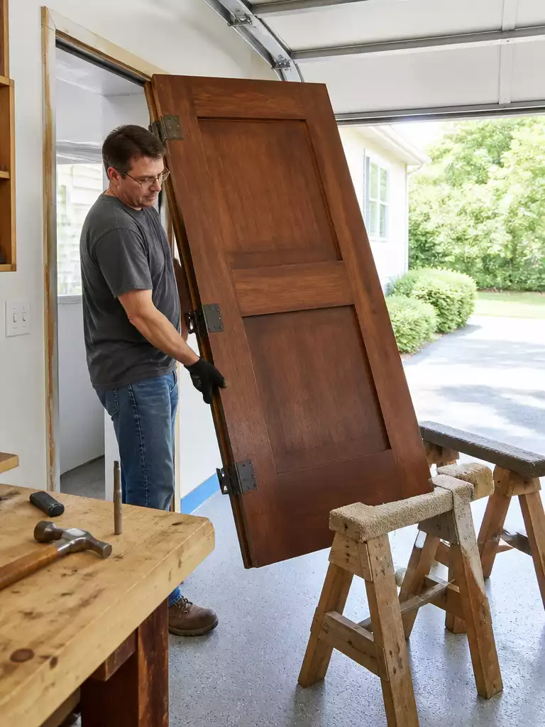 Remove the Door From the Hinges