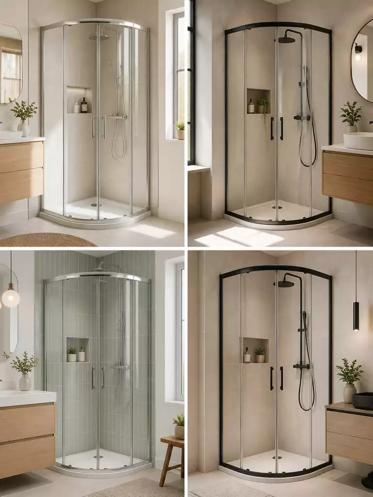Curved Glass Enclosure